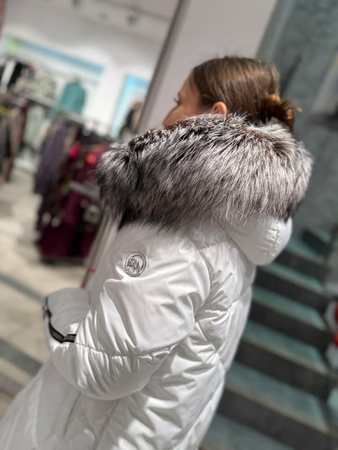 JTW521-95   Kurtka FAN LEATHER biały