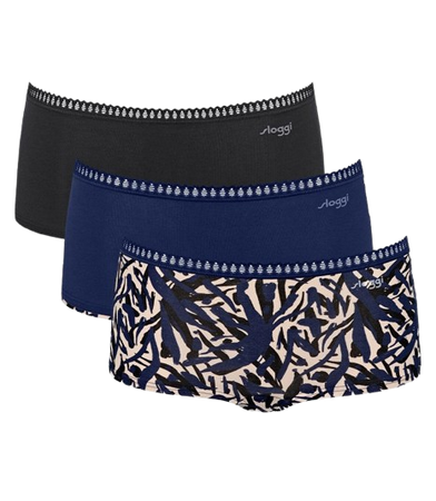 Sloggi GO Crush Short C3P /M008  Majtki 