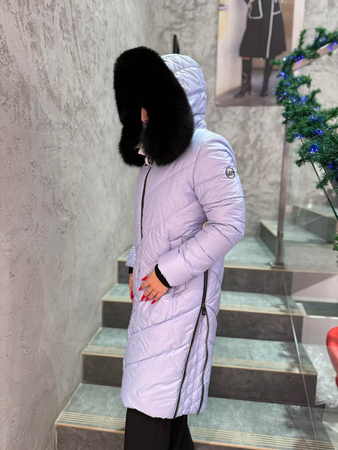 JTTW517-100-1  Kurtka FAN LEATHER niebieski