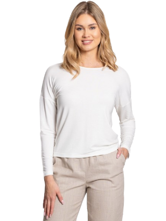 BL-7201  Bluzka ecru SABINA