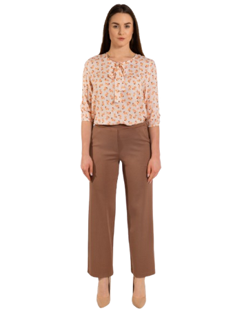 SPO-0204  Spodnie camel  SABINA
