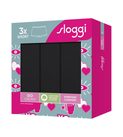 Sloggi GO Crush Short C3P /0004  Majtki 