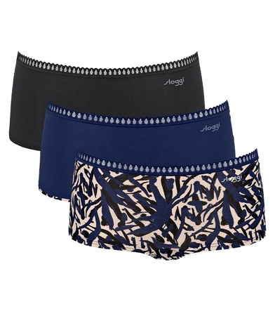 Sloggi GO Crush Short C3P /M008  Majtki 