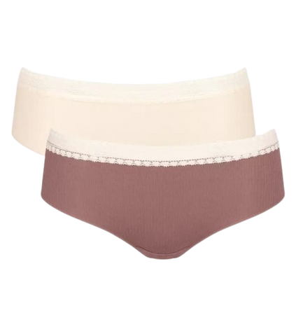 Sloggi GO Ribbed Hipster C2P/M003  majtki