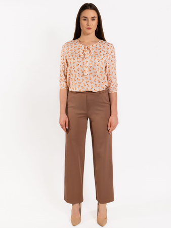 SPO-0204  Spodnie camel  SABINA
