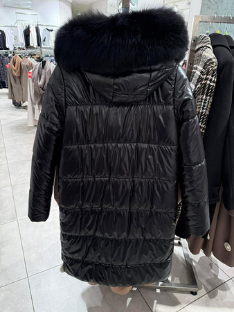 JTTW579-100  Kurtka FAN LEATHER czarna