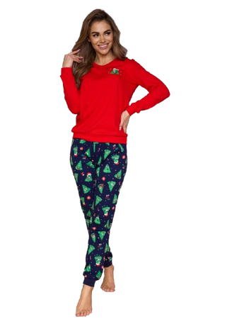 671/419 CHRISTMAST TREE  Piżama CORNETTE