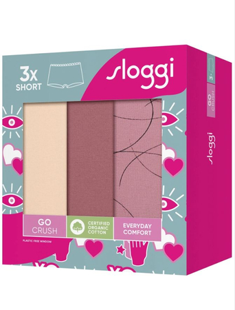 Sloggi GO Crush Short C3P /V002  Majtki 