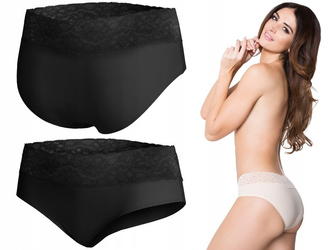 HIPSTER PANTY Majtki czarne Julimex