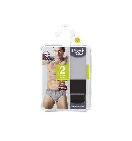 Sloggi Men Start Midi 2P/M013 majtki TRIUMPH