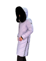 JTTW517-100-1  Kurtka FAN LEATHER niebieski