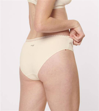 Sloggi GO Ribbed Hipster C2P/M003  majtki