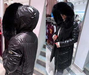 JTTW660-95 Kurtka FAN LEATHER czarna