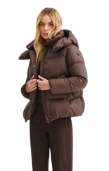 PINO 741 BRĄZOWY  Kurtka JANBOR