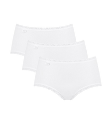 Sloggi 24/7 Cotton Lace Midi C3P/03  majtki