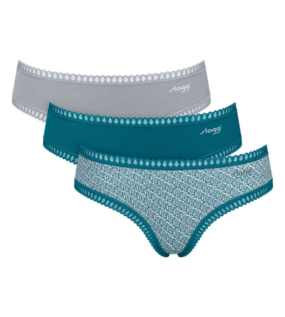 Sloggi GO Crush Hipster C3P /V022 Majtki SLOGGI