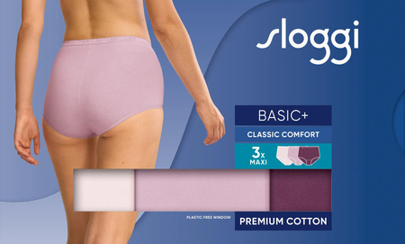 Sloggi Basic Maxi C3P/V013  Majtki