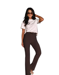 4490 Spodnie czekoladowe WIBS