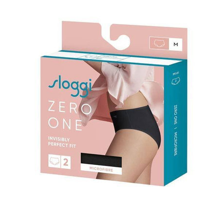 Sloggi Zero One Midi 2P /04  majtki 