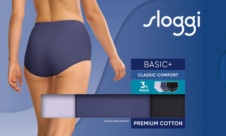 Sloggi Basic Maxi C3P/V019  Majtki