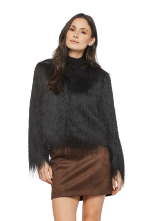 B1-00420  Czarne futro BIALCON