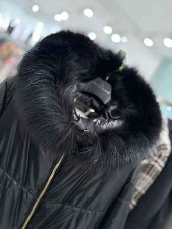 JTTW660-95  Kurtka FAN LEATHER czarna