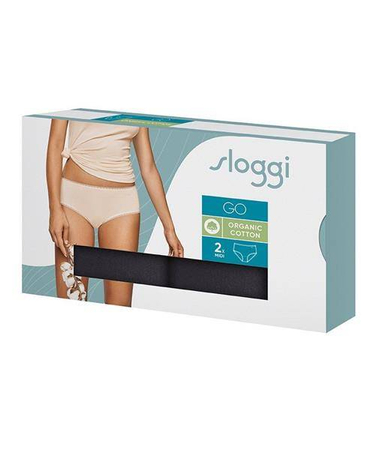 Sloggi GO Midi C2P/ 004  majtki