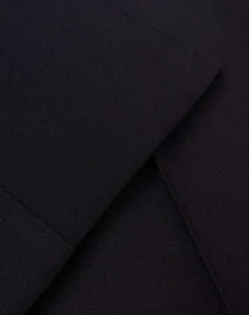 80974 KMX Spodnie garniturowe na kant - czarne