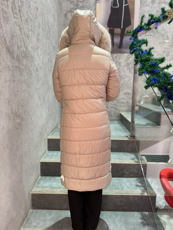 JTTW659 -110  Kurtka FAN LEATHER gołębi