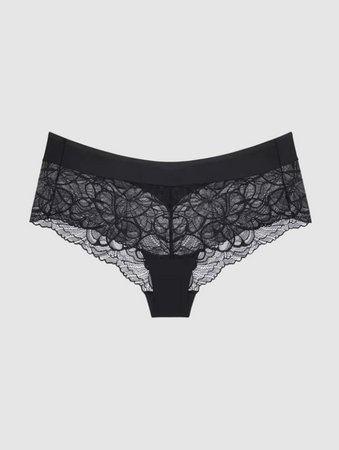 Body Maku-Up Illusion Lace Shorty /04 Majtki 