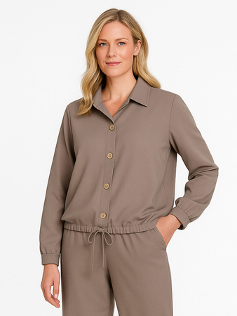 KO-031  Koszula beż SABINA