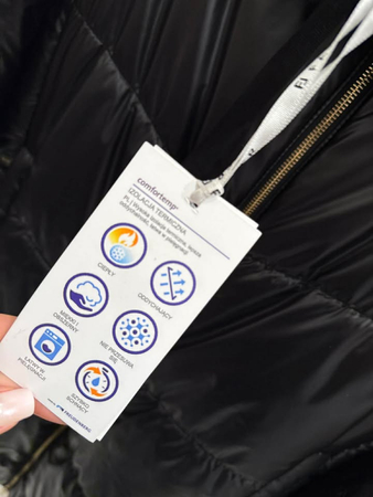 JTTW660-95  Kurtka FAN LEATHER czarna