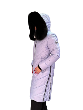 JTTW517-100-1  Kurtka FAN LEATHER niebieski