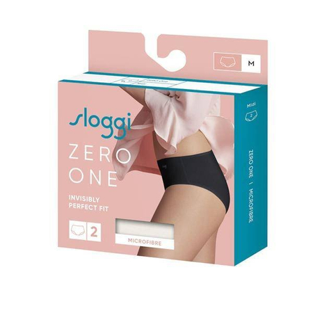 Sloggi Zero One Midi 2P /GZ  majtki 